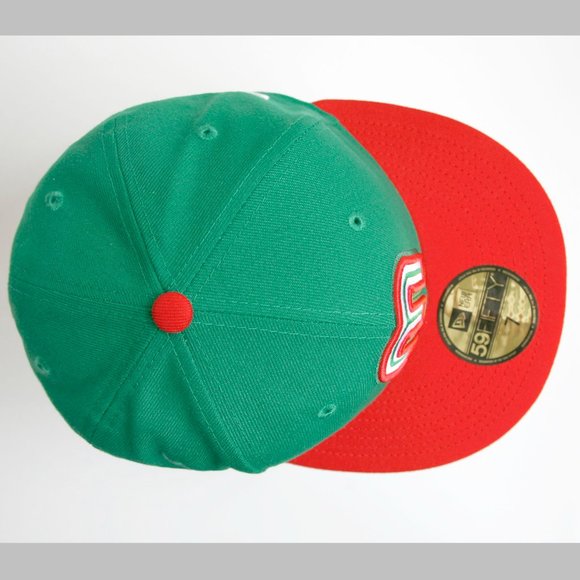 Mexico Baseball New Era 2023 World Baseball Classic 59FIFTY Fitted Hat - Green - Picture 8 of 9